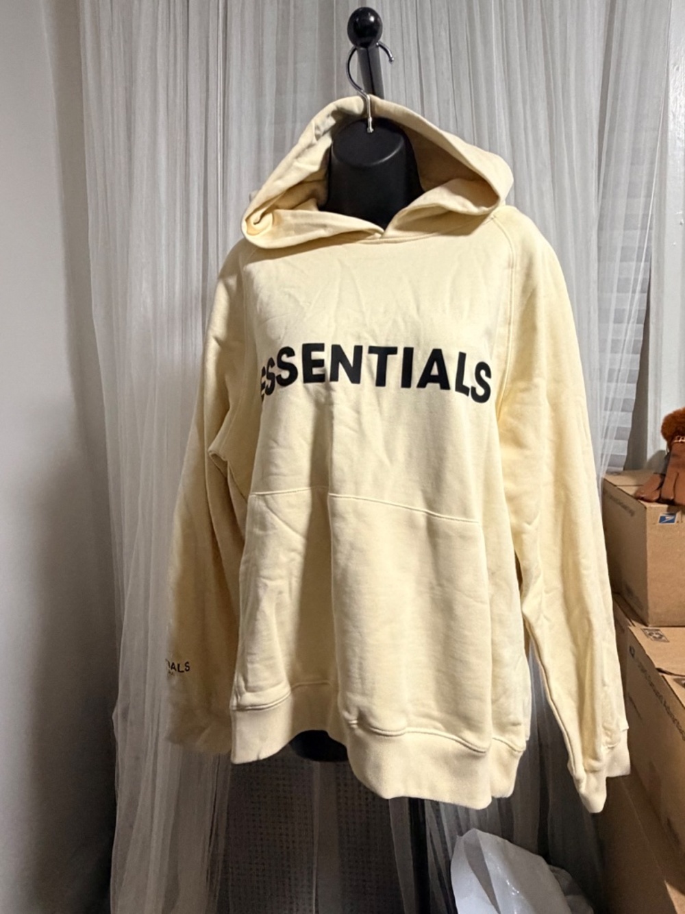 Essentials Fear of God Pullover Hoodie. Sz. S